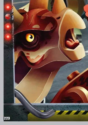 Jurassic World Trading Card Game (German) Series 3 - # 223 Puzzle Piece