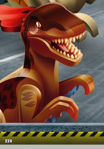 Jurassic World Trading Card Game (German) Series 3 - # 224 Puzzle Piece