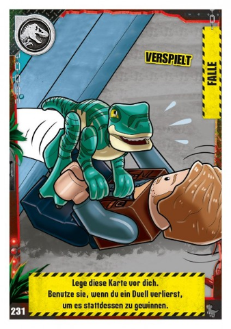Jurassic World Trading Card Game (German) Series 3 - # 231 Verspielt