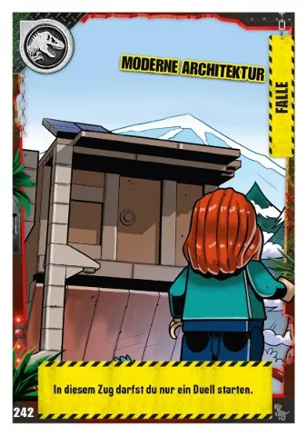 Jurassic World Trading Card Game (German) Series 3 - # 242 Moderne Architektur
