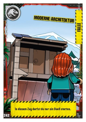 Jurassic World Trading Card Game (German) Series 3 - # 242 Moderne Architektur