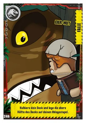 Jurassic World Trading Card Game (German) Series 3 - # 246 Eier-Hut