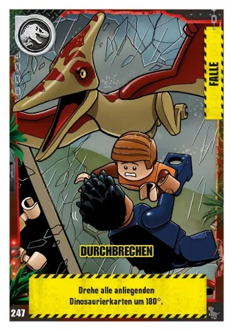 Jurassic World Trading Card Game (German) Series 3 - # 247 Durchbrechen