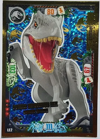 Jurassic World Trading Card Game (German) Series 3 - # LE2 Power Indominus rex Limited Edition
