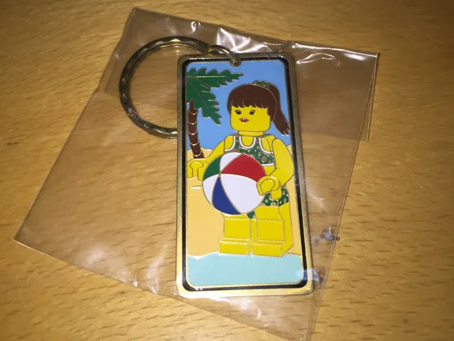 Legoland California Beach Scene Key Chain
