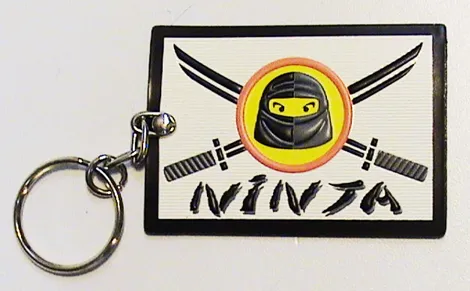 Ninja Logo Key Chain