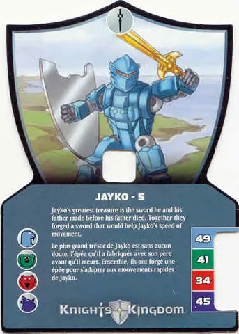 Knights Kingdom II Card, Jayko - 5