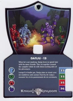 Knights Kingdom II Card, Danju - 13