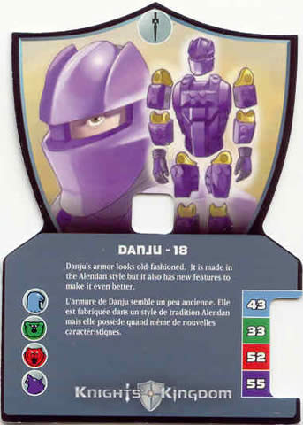 Knights Kingdom II Card, Danju - 18