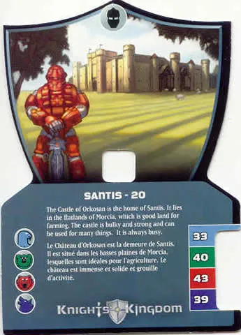 Knights Kingdom II Card, Santis - 20
