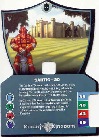 Knights Kingdom II Card, Santis - 20