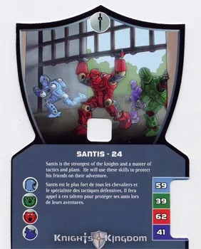 Knights Kingdom II Card, Santis - 24