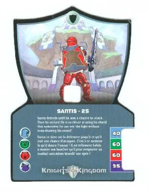 Knights Kingdom II Card, Santis - 25