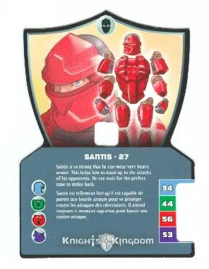 Knights Kingdom II Card, Santis - 27