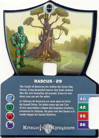 Knights Kingdom II Card, Rascus - 29