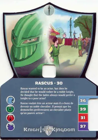 Knights Kingdom II Card, Rascus - 30