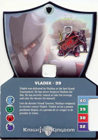 Knights Kingdom II Card, Vladek - 39
