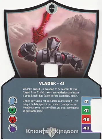 Knights Kingdom II Card, Vladek - 41