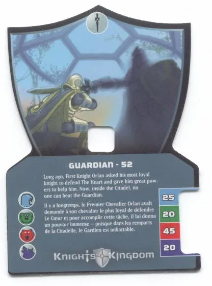 Knights Kingdom II Card, Guardian - 52