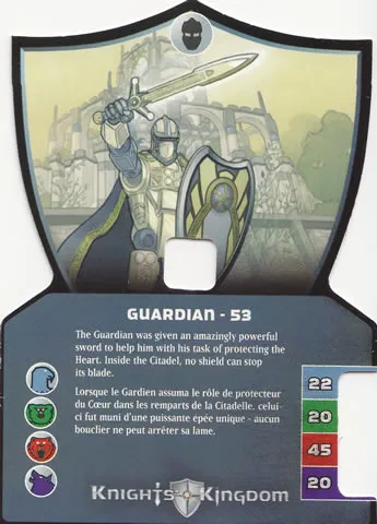 Knights Kingdom II Card, Guardian - 53