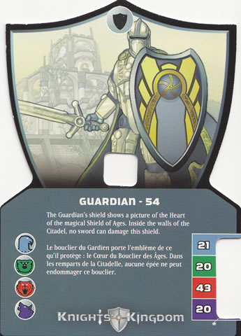 Knights Kingdom II Card, Guardian - 54