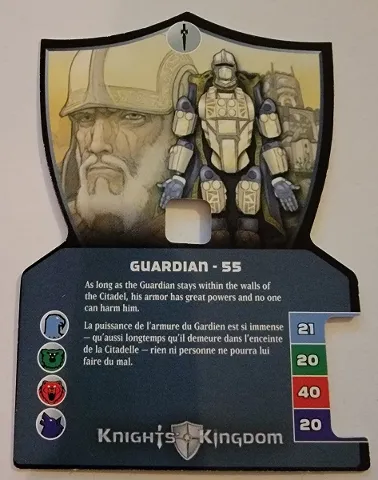 Knights Kingdom II Card, Guardian - 55