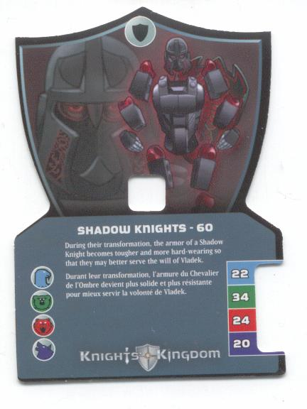 Knights Kingdom II Card, Shadow Knights - 60