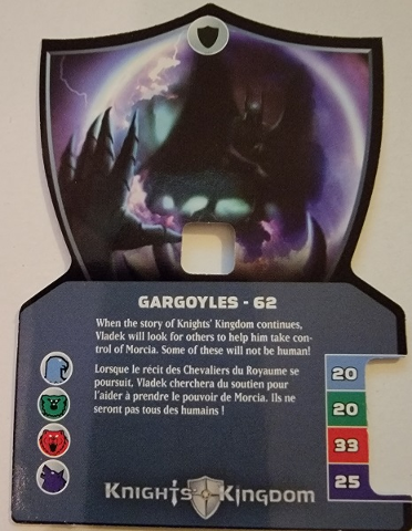 Knights Kingdom II Card, Gargoyles - 62