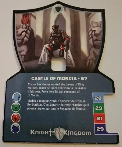 Knights Kingdom II Card, Castle Of Morcia - 67