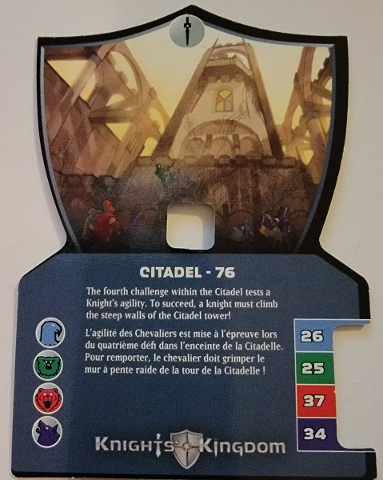 Knights Kingdom II Card, Citadel - 76