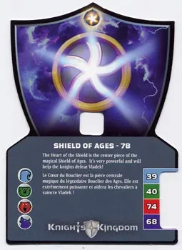 Knights Kingdom II Card, Shield Of Ages - 78