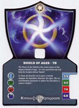 Knights Kingdom II Card, Shield Of Ages - 78