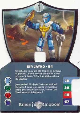 Knights Kingdom II Card, Sir Jayko - 84