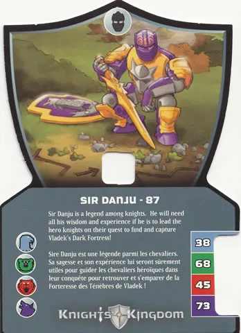 Knights Kingdom II Card, Sir Danju - 87