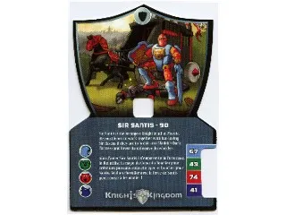 Knights Kingdom II Card, Sir Santis - 90