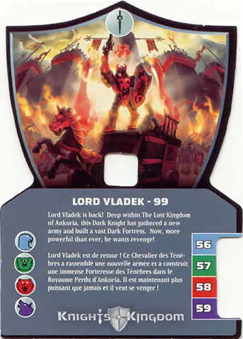 Knights Kingdom II Card, Lord Vladek - 99