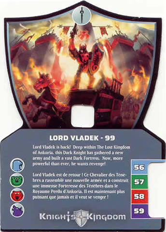 Knights Kingdom II Card, Lord Vladek - 99