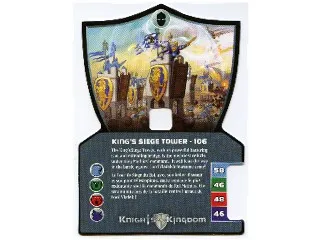 Knights Kingdom II Card, King's Siege Tower - 106