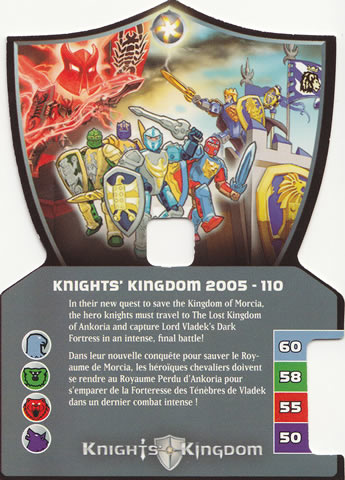 Knights Kingdom II Card, Knights' Kingdom 2005 - 110