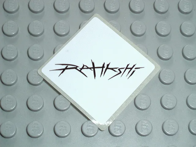 Sticker Sheet, Bionicle Kraata Sticker 6 (Rahkshi text)