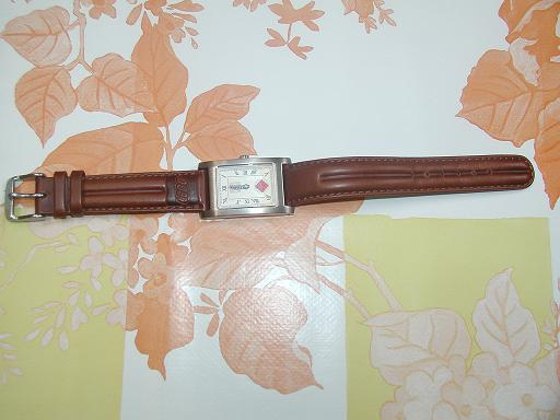 Watch Set, Classic LEGO - Stainless Steel Face and Leather Strap
