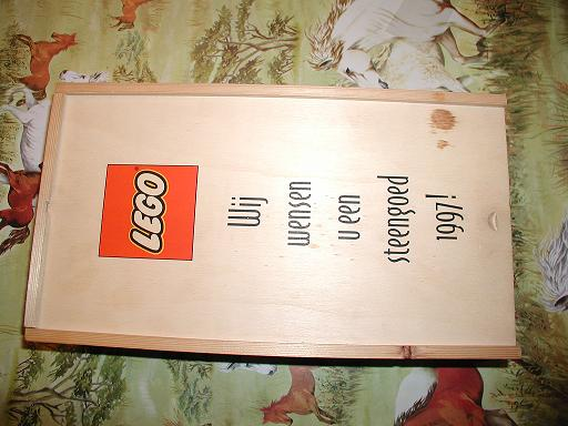 Wine Bottles with Wine (Wij wensen u een steengoed 1997! on box)