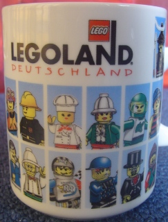 Cup / Mug Legoland Deutschland, Minifigures Pattern