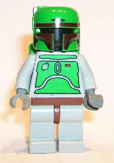 Magnet, Minifigure SW Boba Fett - Bluish Grays