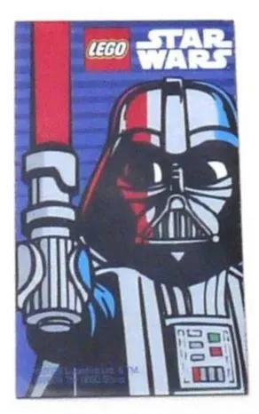 Magnet, SW Darth Vader, Rubberized Rectangle