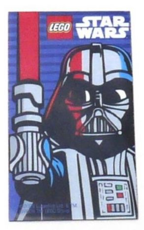 Magnet, SW Darth Vader, Rubberized Rectangle