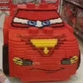 Cars Lightning McQueen (Glued)