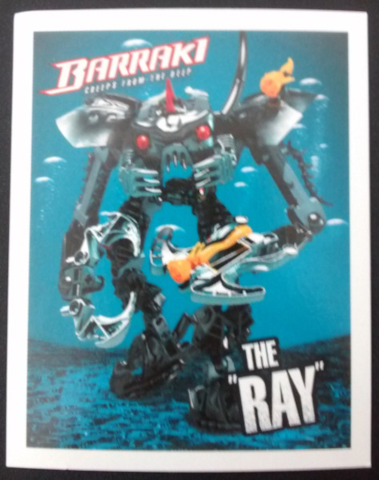 Sticker, BIONICLE Barraki L4 'THE "RAY"'