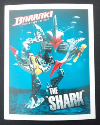 Sticker, BIONICLE Barraki L6 'THE "SHARK"'