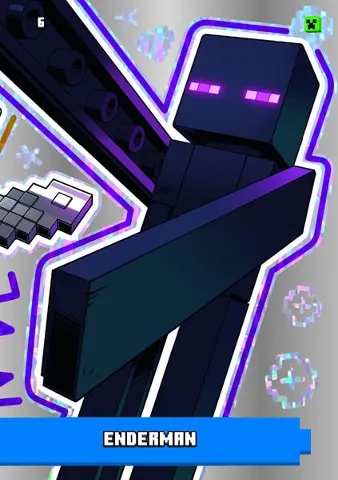 Minecraft Trading Card Collection (German) Series 1 - # 6 Enderman